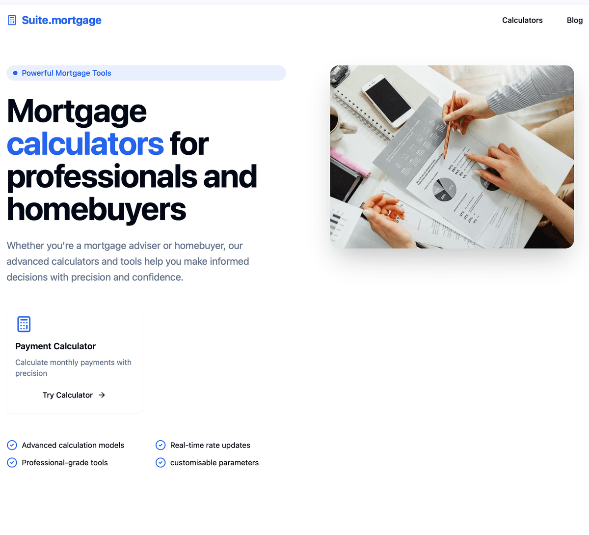 Mortgage Tools project screenshot